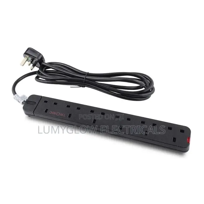 6way Extension Tronic Black