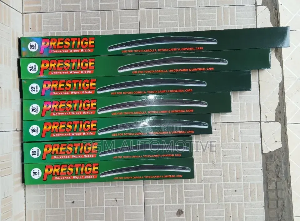 Prestige Soft Wiper Blades 14"/16"/18"/20"/22"/24"/26"/28"
