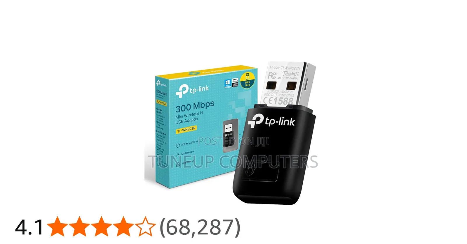 Tplink Tlwn823 300mb/S Mini Wireless N Usb Adapter