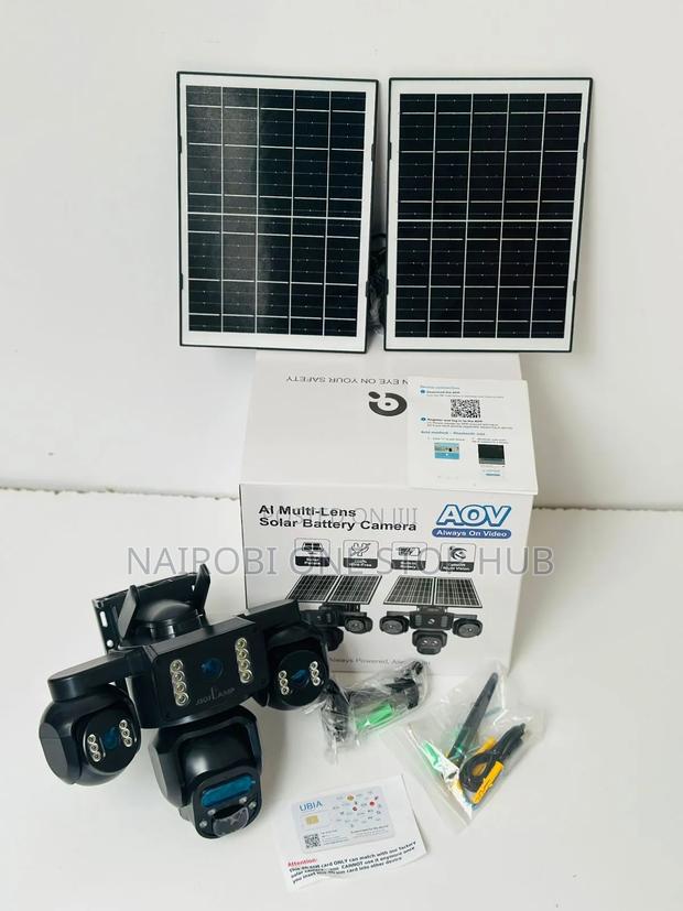 Solar 4g Security Camera – Triple Lens - thumbnail 2
