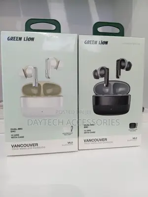 These Are Green Lion Vancouver True Wireless Earbuds.