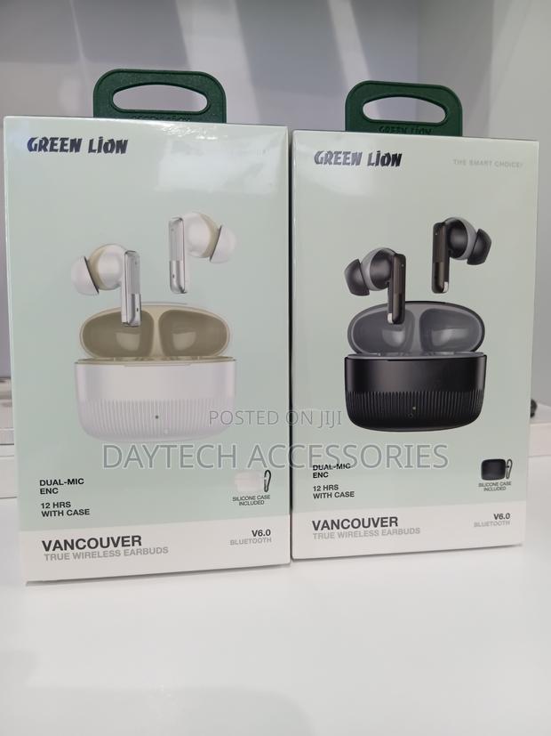 These Are Green Lion Vancouver True Wireless Earbuds. - thumbnail 2