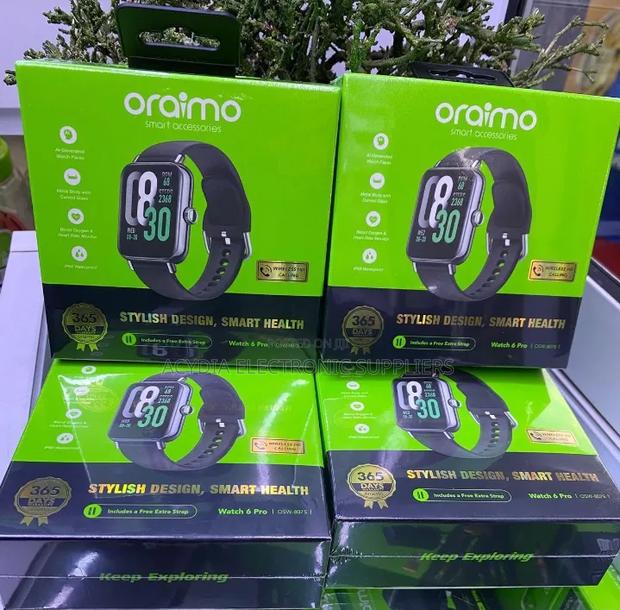 Oraimo Watch 6 Pro 1.66" Display Screen Waterproof Smart Watch - thumbnail 2