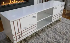 Sydney 4ft Modern Tv Stand White Finish