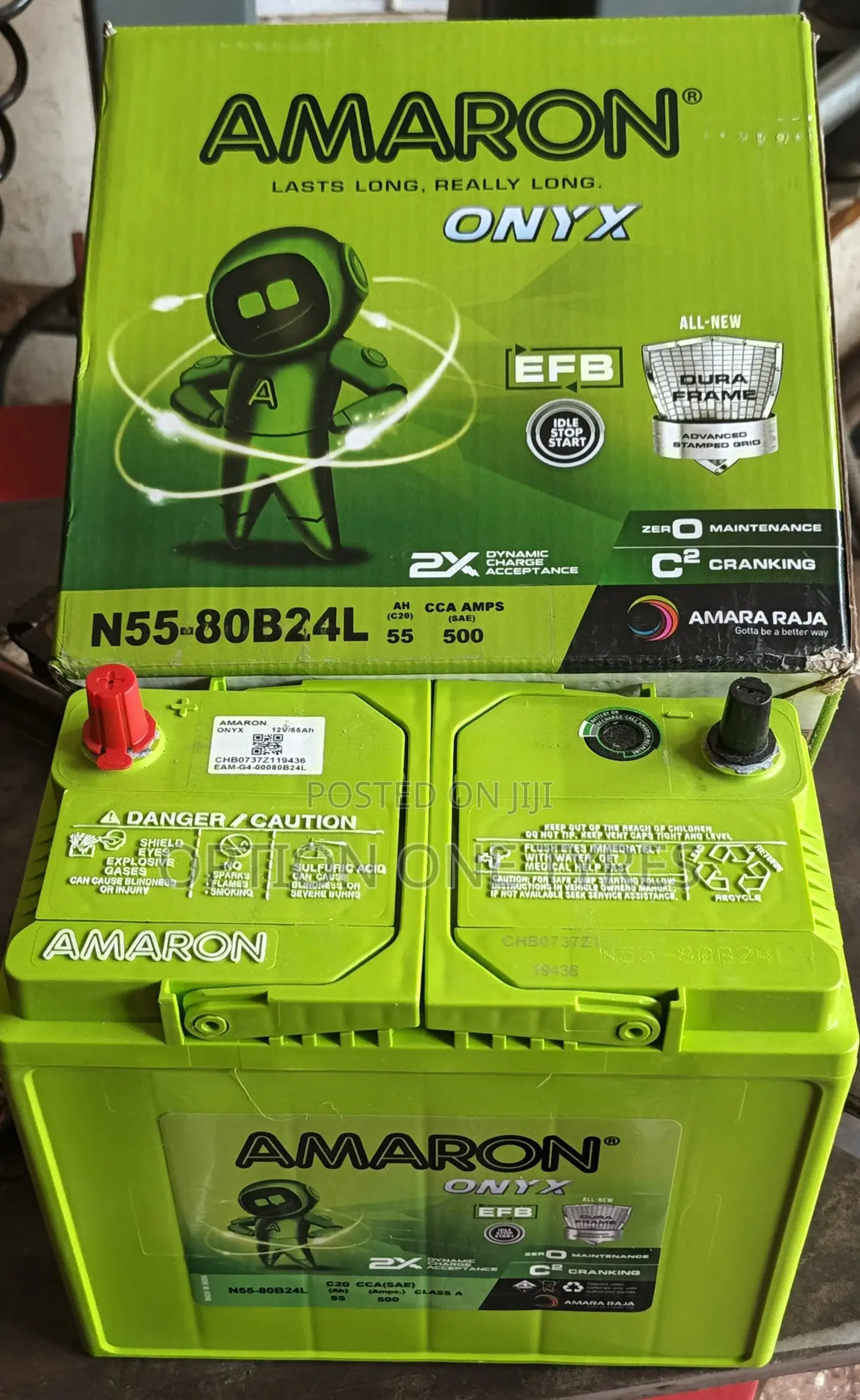 For I-Stop or Start Stop Vehicles Amaron N55 Is the Right Battery
