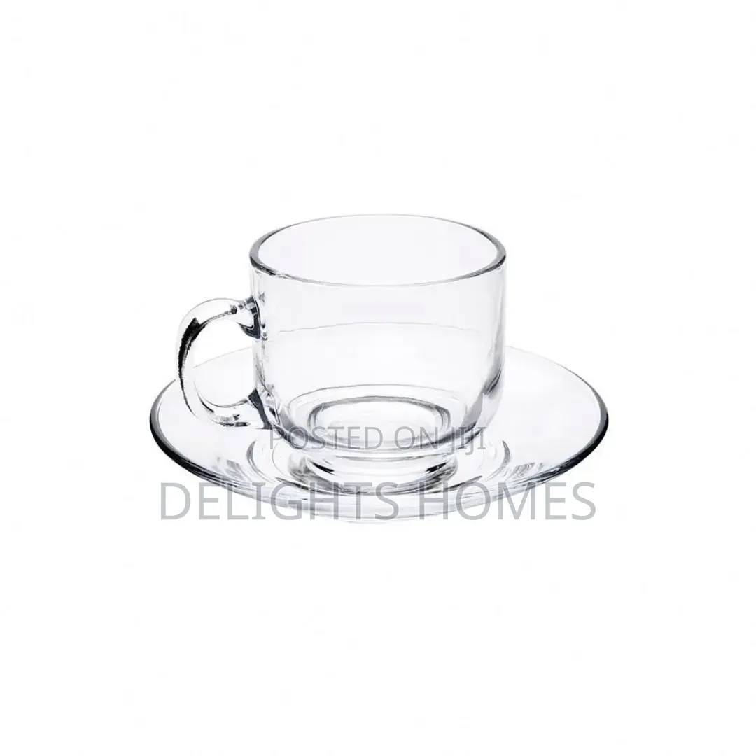 12 PCS Cup and Soucer Glass_jim