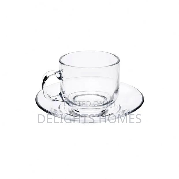 12 PCS Cup and Soucer Glass_jim - thumbnail 2