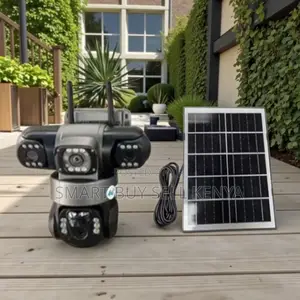 Night Vision 20mp Ultra Hd 4g PTZ Triple Lens Solar Security Camera
