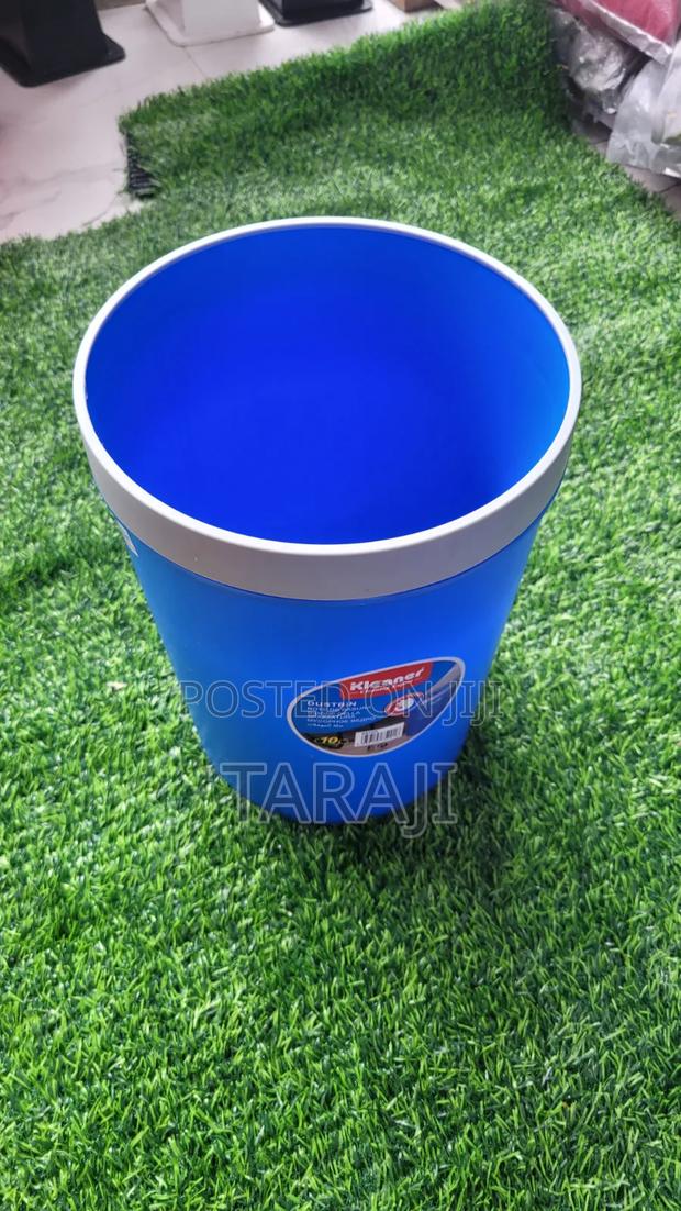 Kleaner 10l Open-Top Plastic Dustbin / Waste Basket for Home Office