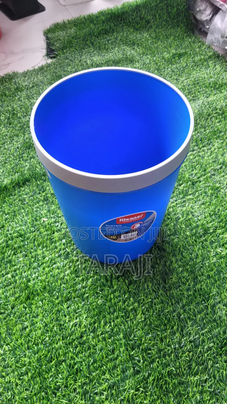 Kleaner 10l Open-Top Plastic Dustbin / Waste Basket for Home Office