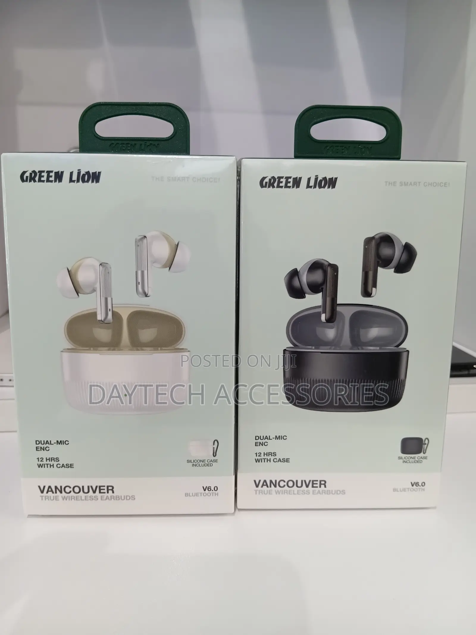 Green Lion Vancouver True Wireless Earbuds Featuring a Matte Finish.