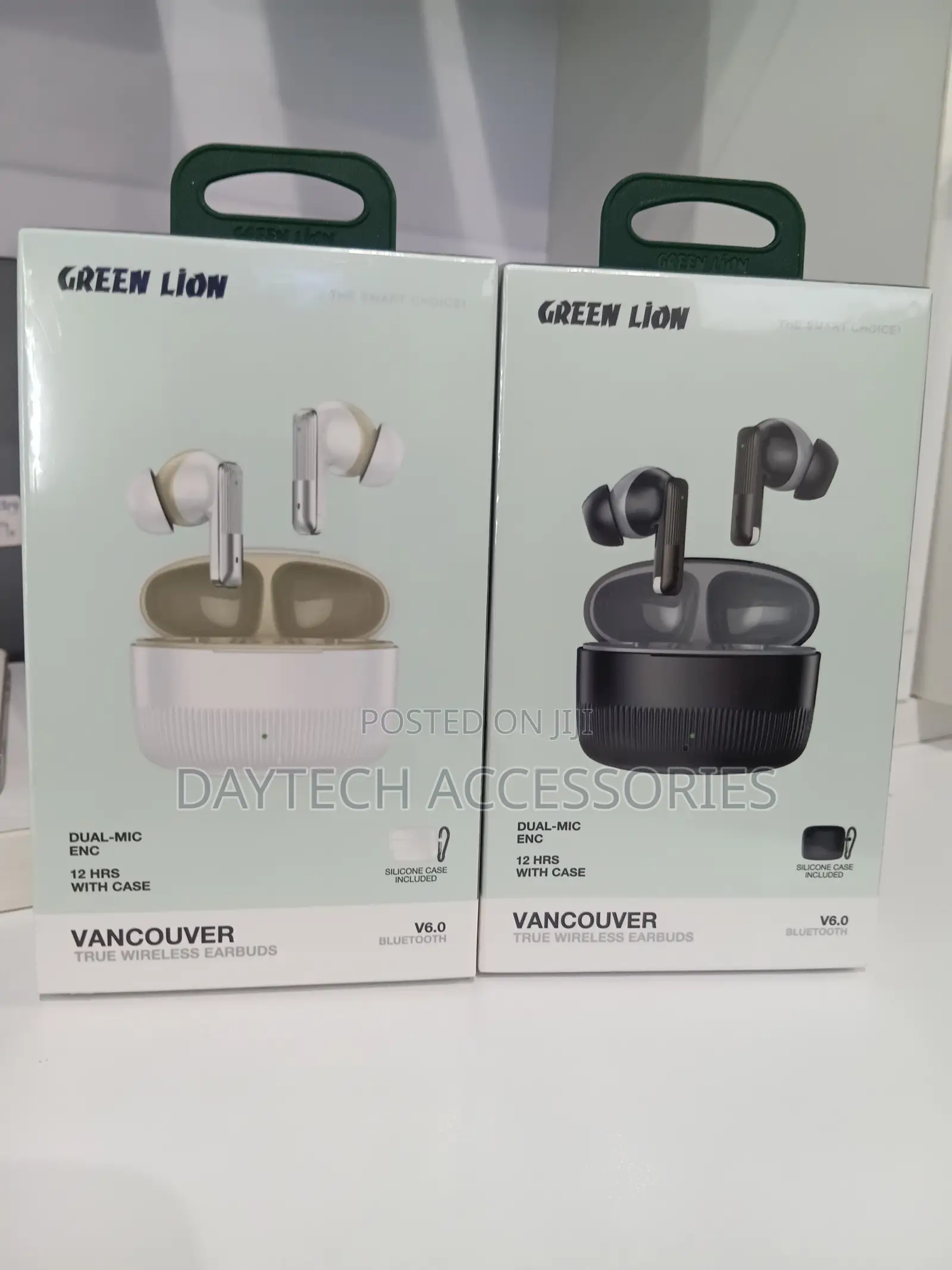 Green Lion Vancouver True Wireless Earbuds Featuring a Matte Finish.