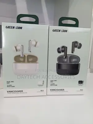 Green Lion Vancouver True Wireless Earbuds Featuring a Matte Finish.