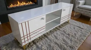 Modern White Sydney Tv Stand for Home- 4 FTS