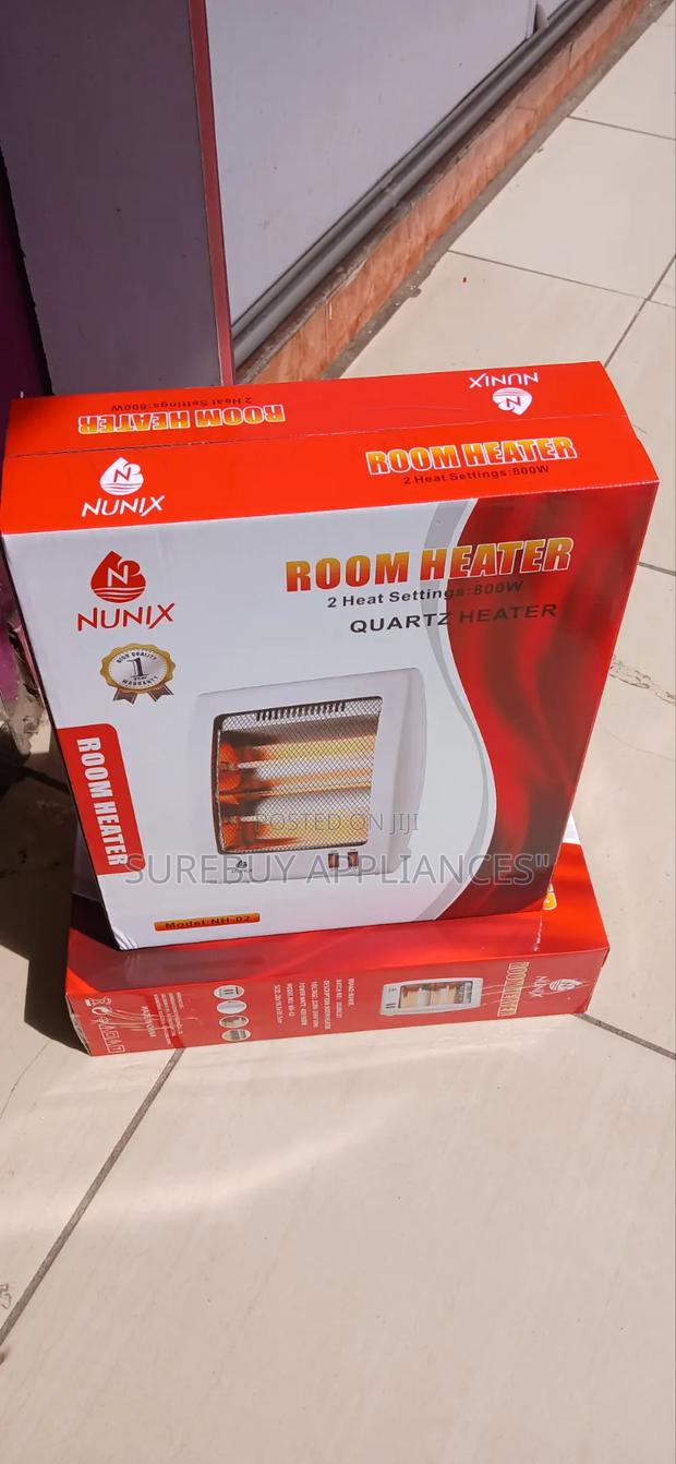 Nunix Quartz Portable Electric Room Heater 800w
