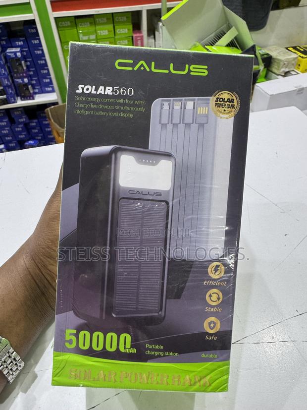 50000mah Calus Solar Portable Powerbank - thumbnail 2