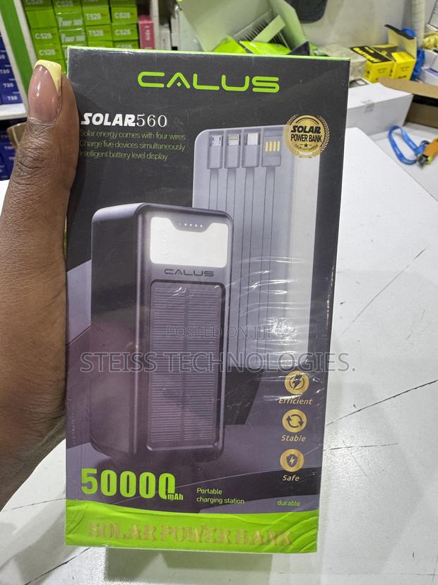 50000mah Calus Solar Portable Powerbank - thumbnail 3