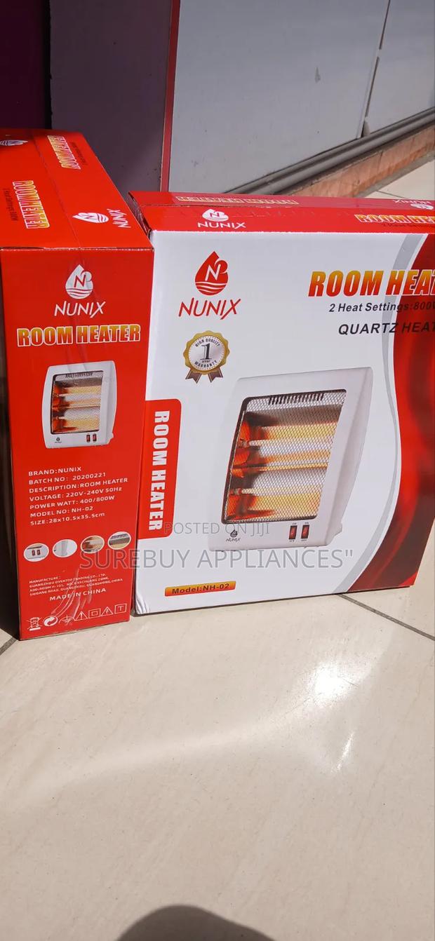 800watts,Nunix Quartz Portable Electric Room Heater