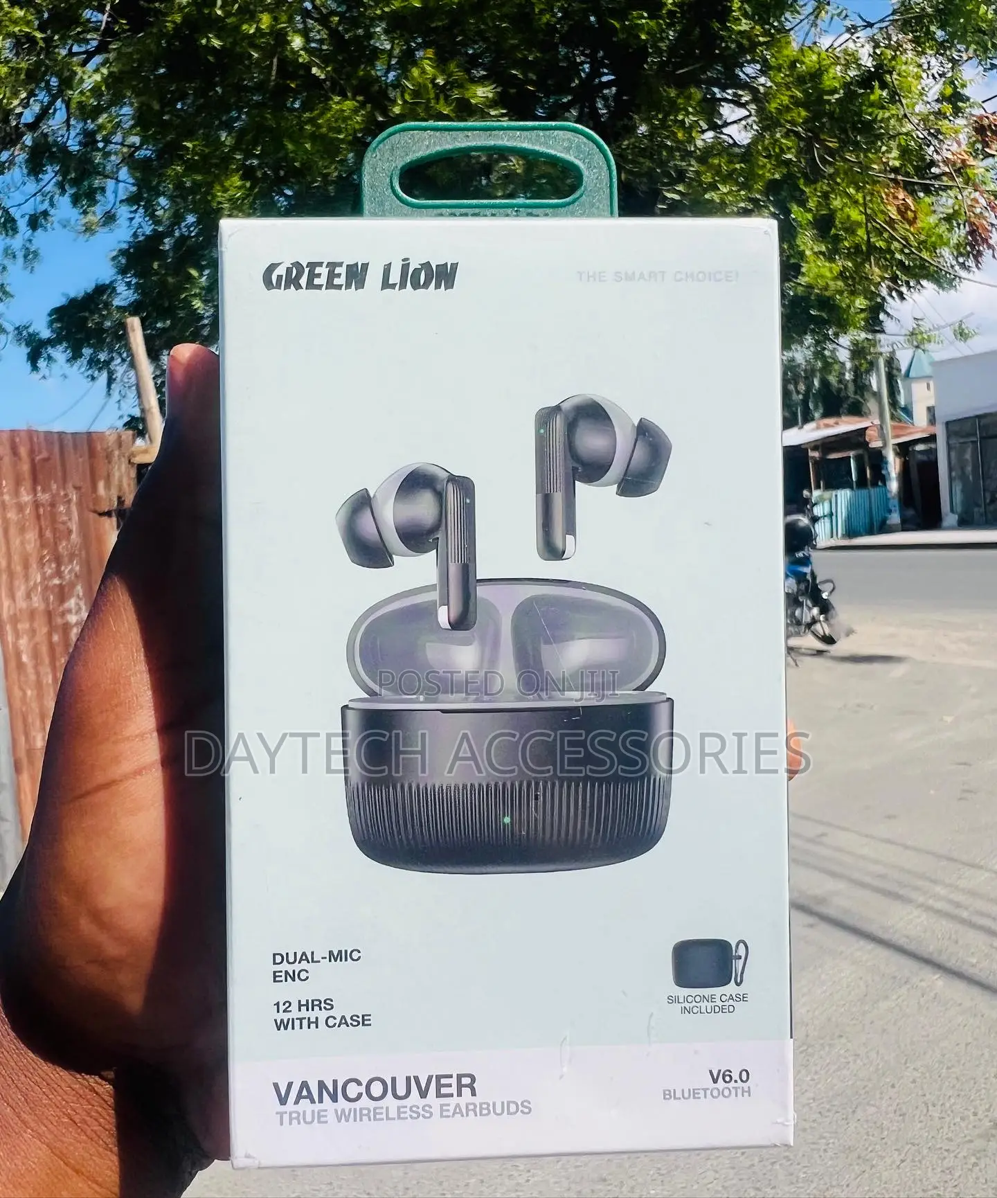 Green Lion Vancouver True Wireless Earbuds Waterproof Usb C Case.