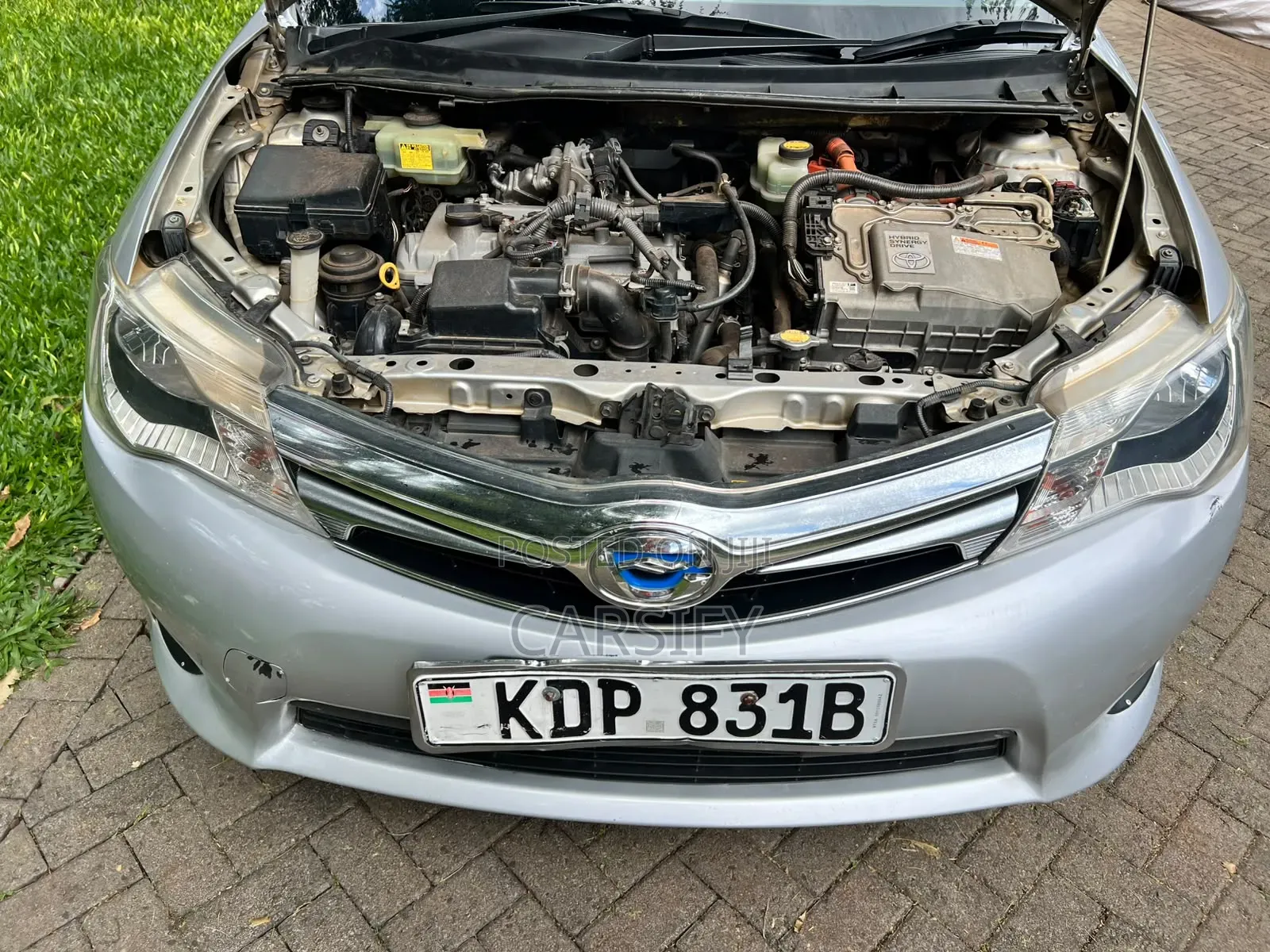 Toyota Corolla Fielder 2015 Silver