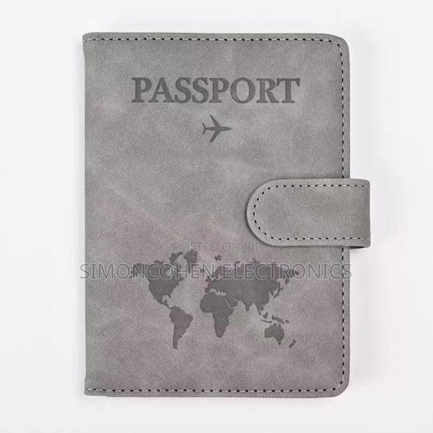 Leather Passport Holder Wallet - thumbnail 2