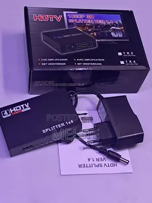 Hdmi Splitter 1 Input 4 Output Full Hd 1080p