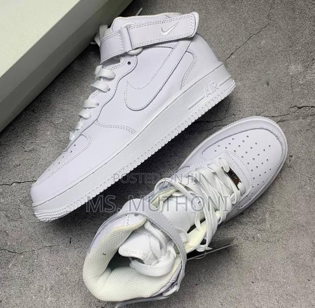 Quality ( Black/ White )High Top Airforce Sizes 38~45
