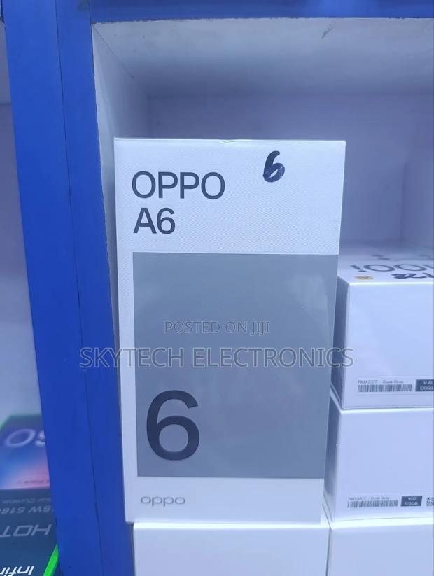 New Oppo A6 256 GB Blue