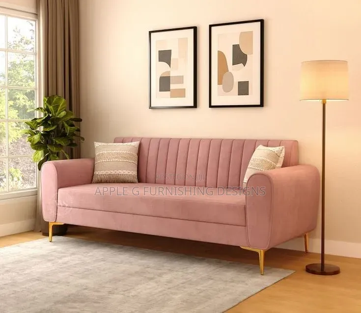 Luxury Pink Sofa Couch