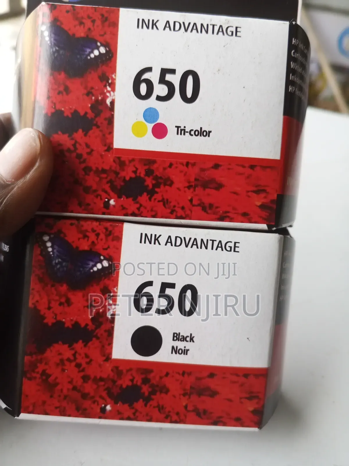 Hp 650 Black and Tri-Color Ink Cartridges Are Readily Available