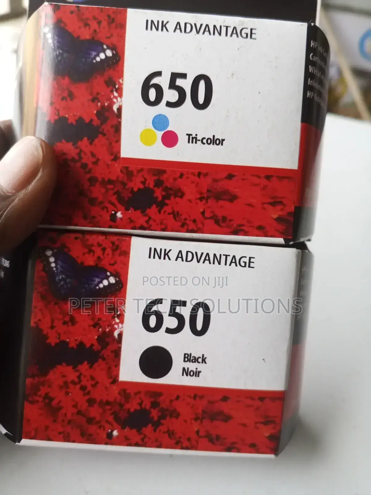 Hp 650 Black and Tri-Color Ink Cartridges Are Readily Available