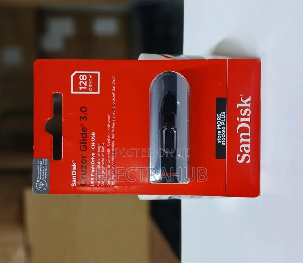 Sandisk 128gb Cruze Glide 3.0 Flash Drive Brand New Sealed
