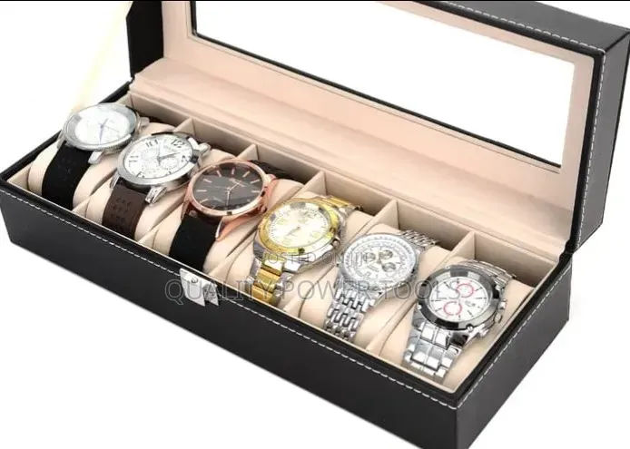 *6 Slots Watch Organizer/Storage Box*