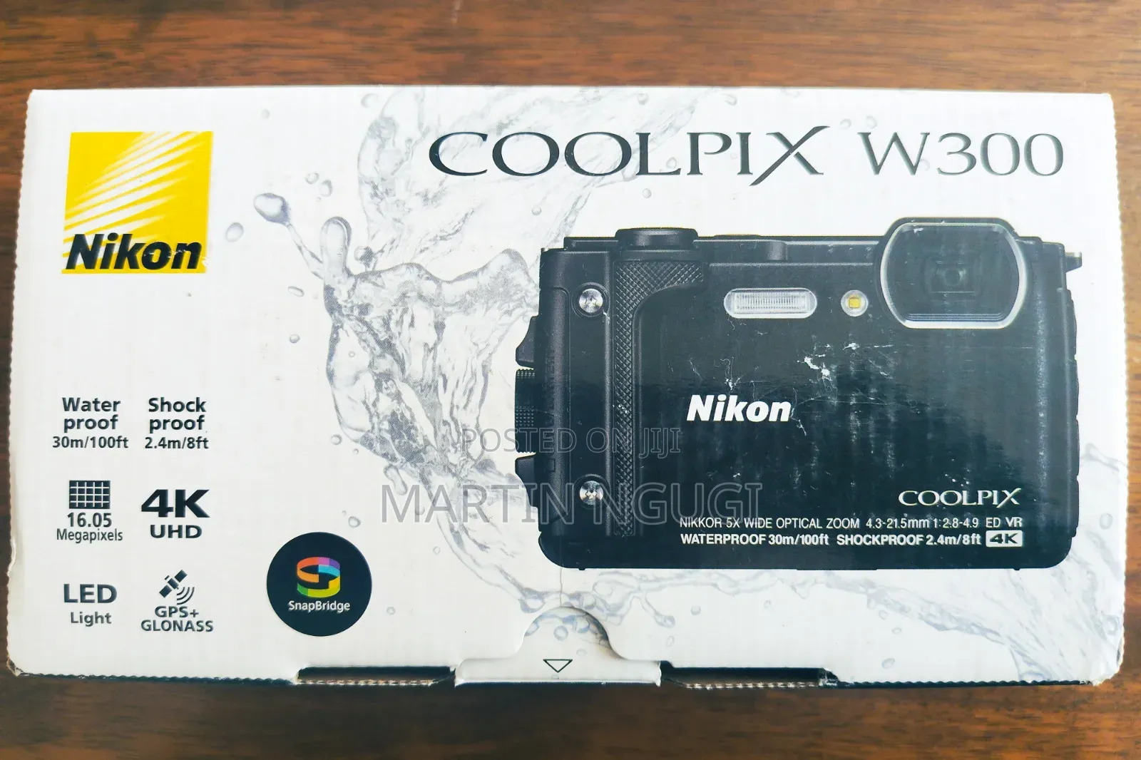 Nikon Coolpix W300 (Mint Condition) + Extras