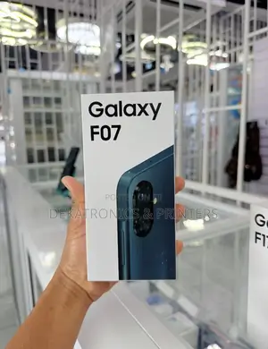 New Samsung Galaxy F07 64 GB Black