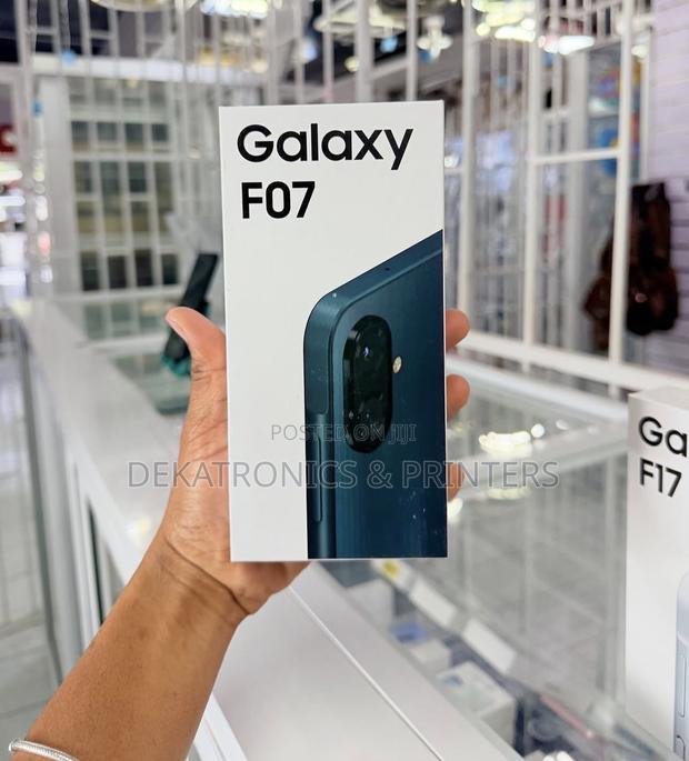 New Samsung Galaxy F07 64 GB Black