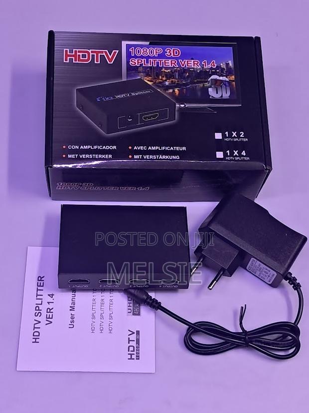 Hdtv Hdmi Splitter 1x4 For Multiple Displays