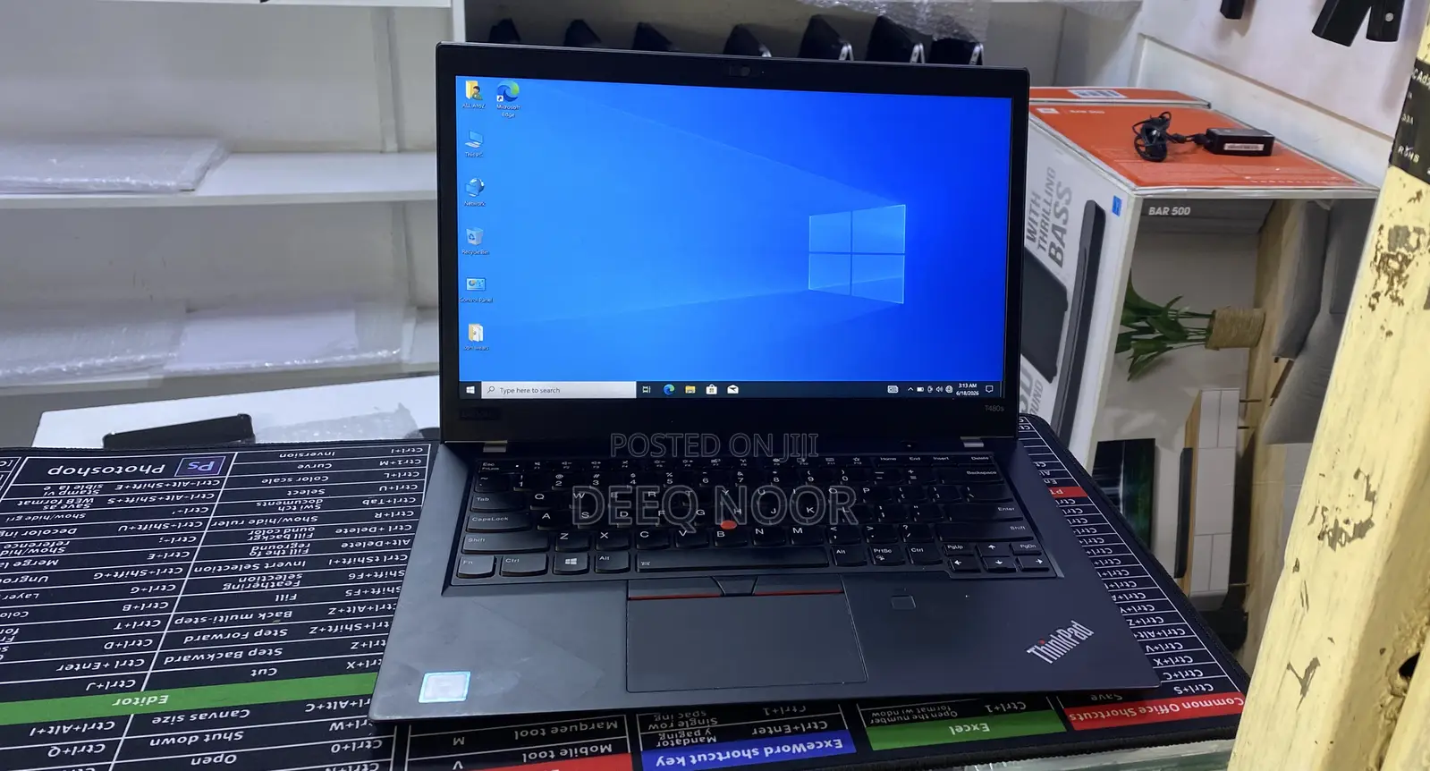 Laptop Lenovo ThinkPad T480s 8GB Intel Core i5 SSD 256GB