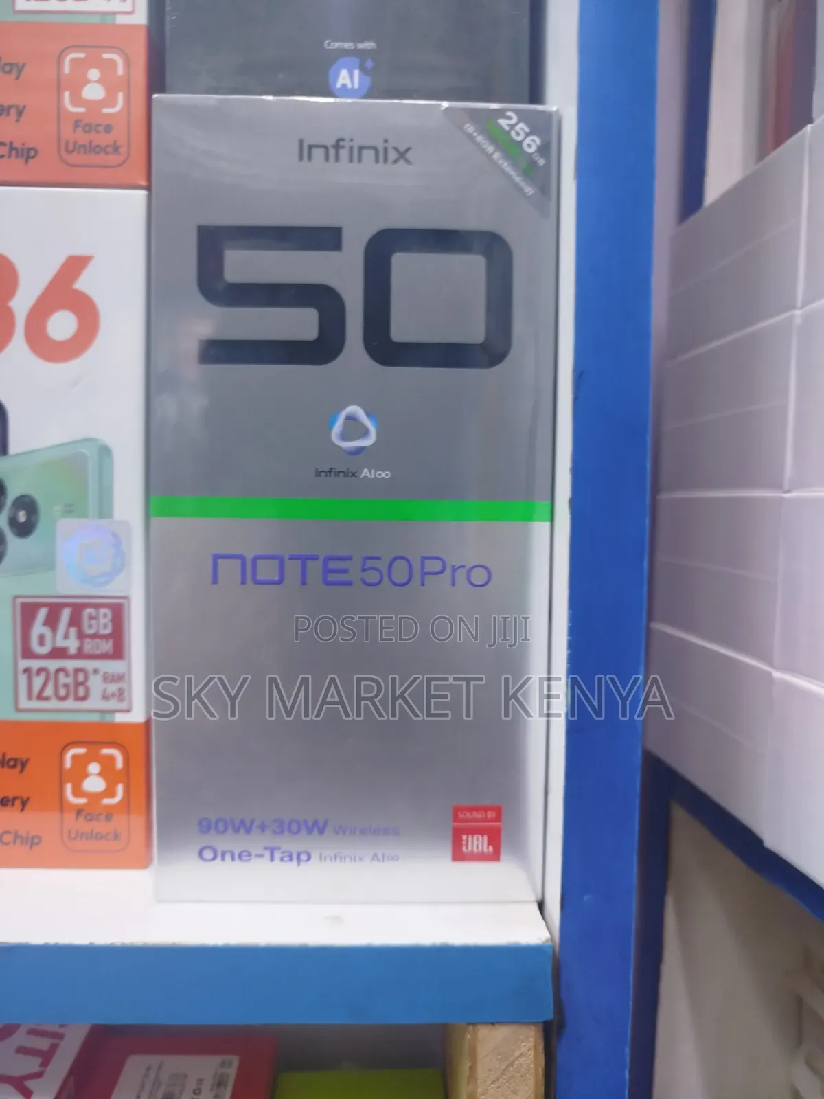 New Infinix Note 50 Pro 256 GB Gray