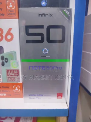 New Infinix Note 50 Pro 256 GB Gray