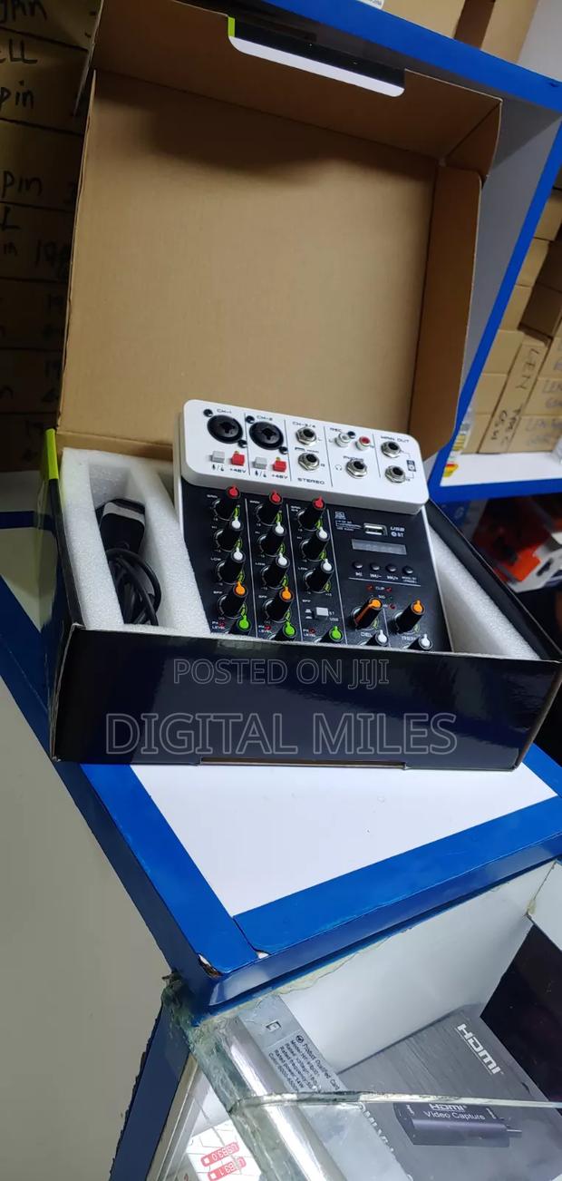 V4 Hd-Rec Audio Mixer - main view