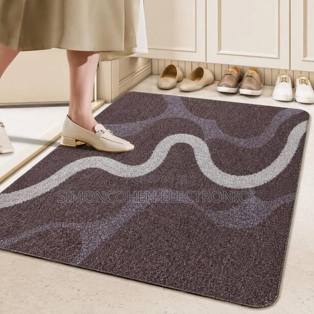 Elegant Swirl Design Entry Doormat (50*80)