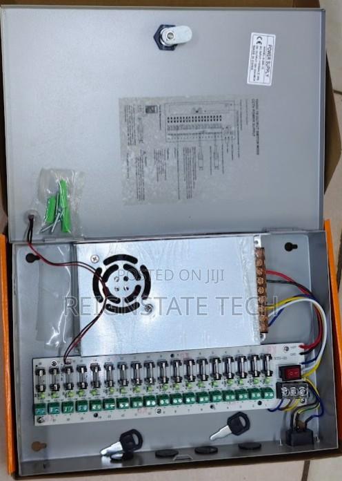 12v 20a Closed Power Supply Unit For Cctv Cameras