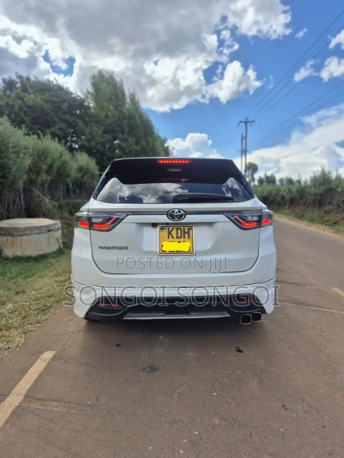 Toyota Harrier 2015 White