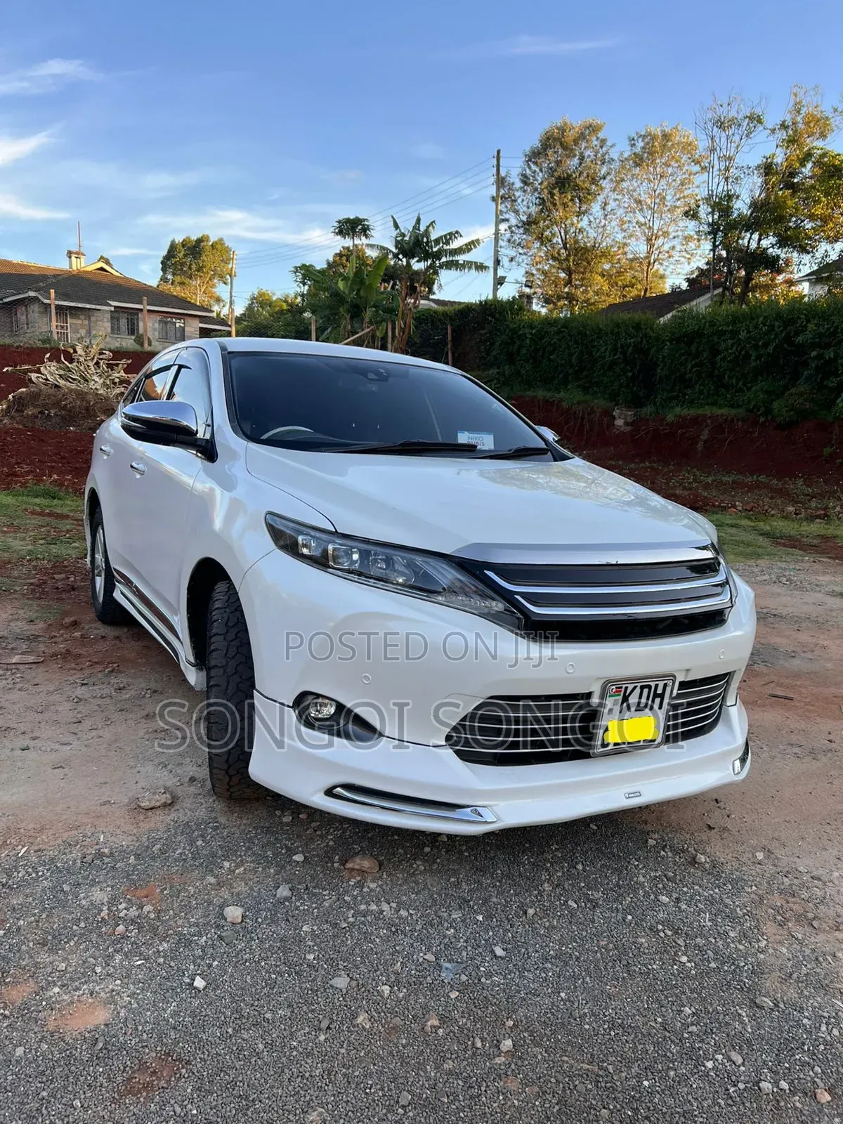 Toyota Harrier 2015 White
