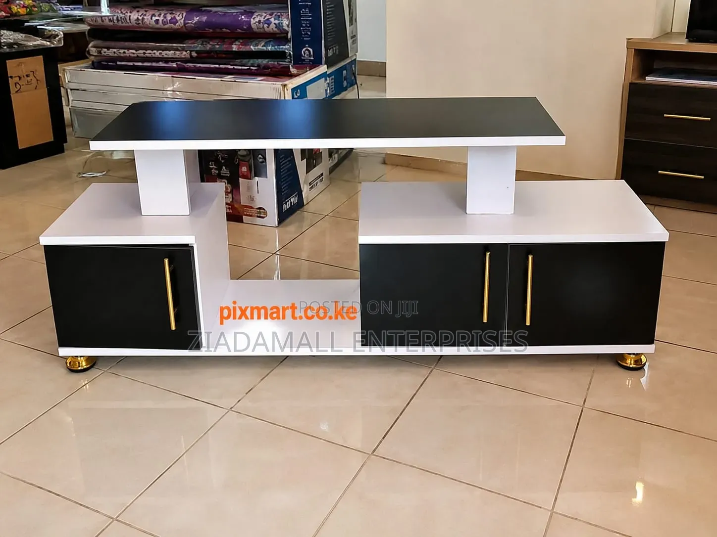 Modern Istanbul Tv Stand With Storage Decorative Led Features