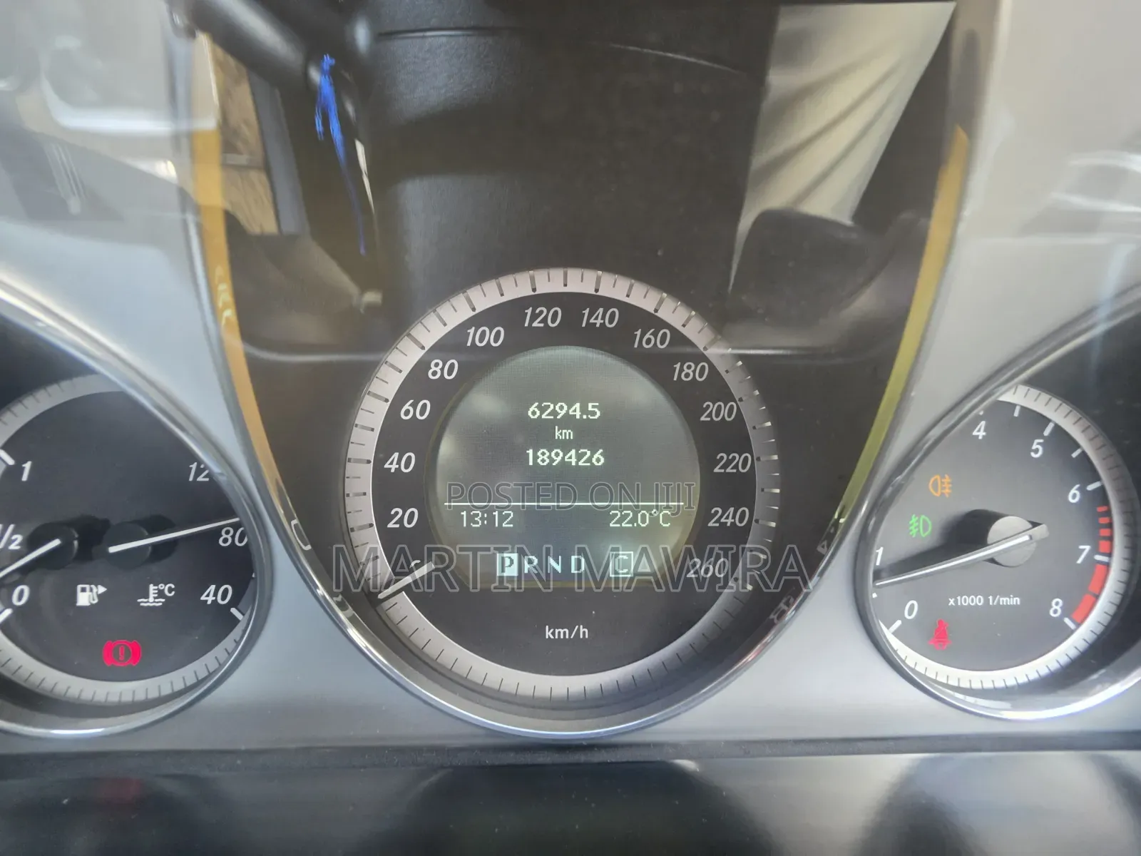 Mercedes-Benz C200 2010 Black