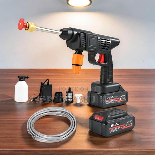 High Output Cleaning 96v Cordless High Pressure Car Washing Washer