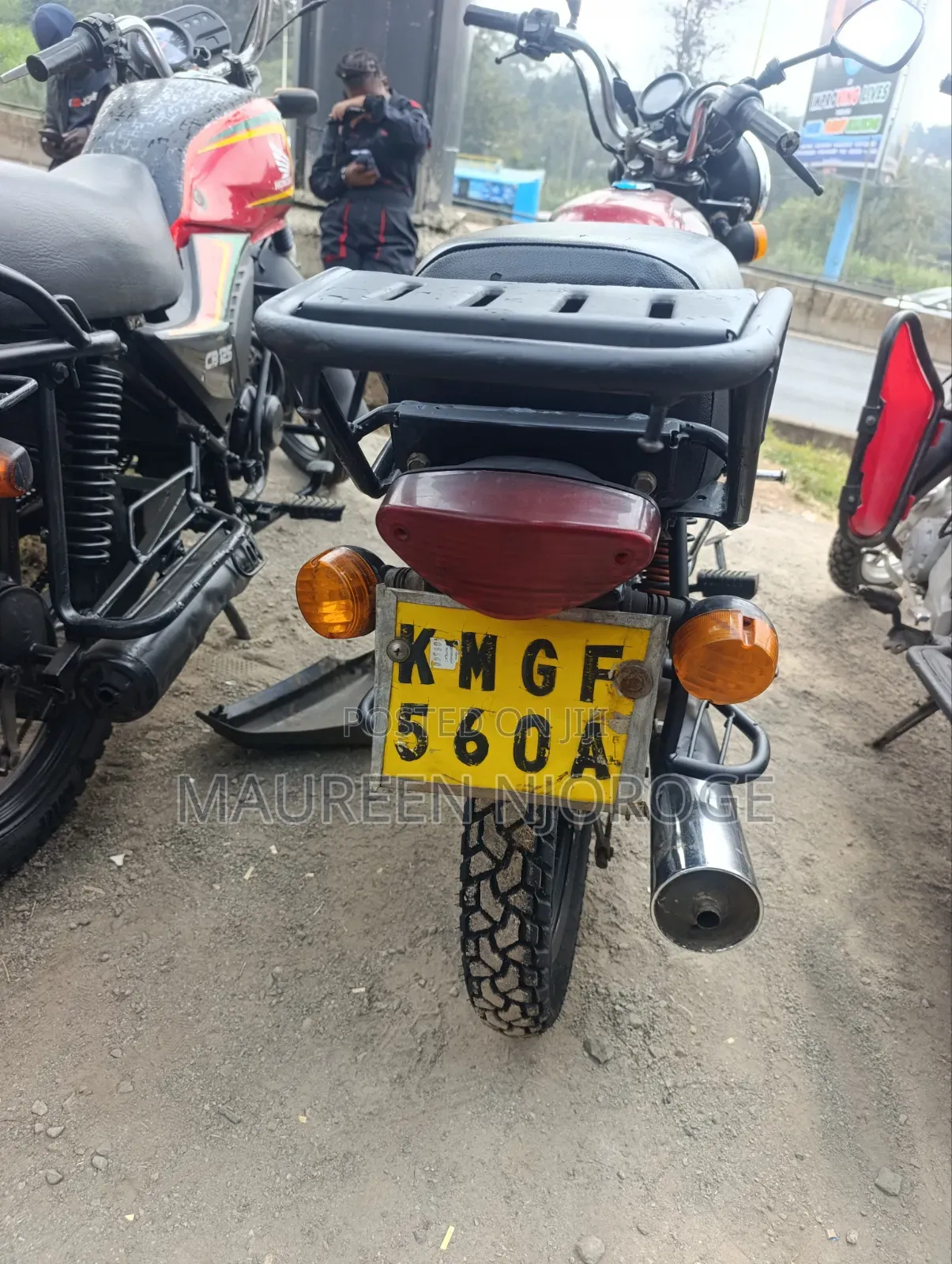 Bajaj Boxer 100 2023 Red
