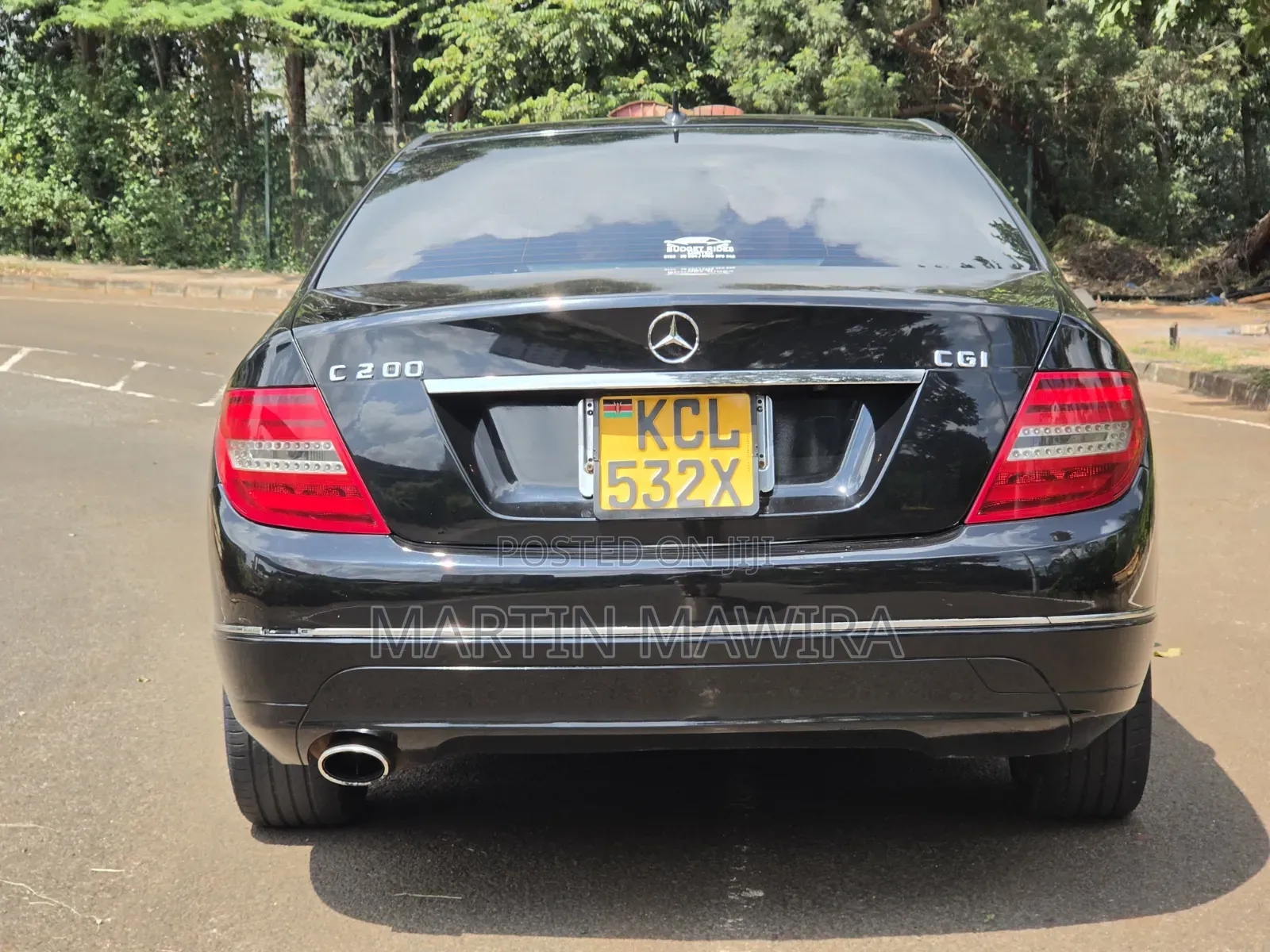 Mercedes-Benz C200 2010 Black